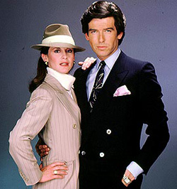 Image result for Remington Steele and Laura Holt