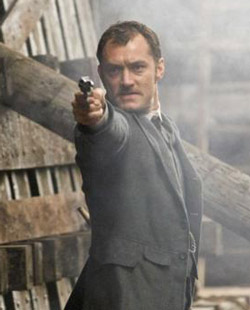 Jude Law as the staunch Dr. Watson