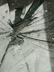 Broken glass Flickr image
