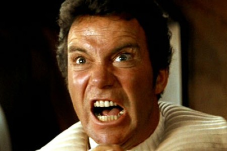 William Shatner in Star Trek Khaaan!