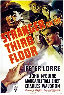 Vintage poster of Stranger on the Third Floor 