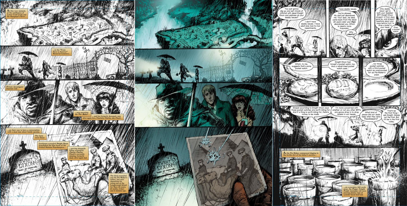 Pushing Daises Graphic Novel Preview Full Spread 