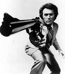 Clint Eastwood as Detective Harry Callahan in Dirty Harry (1971)