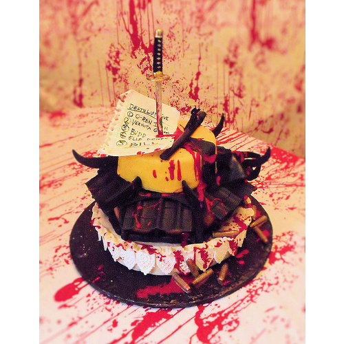 Kill Bill birthday cake