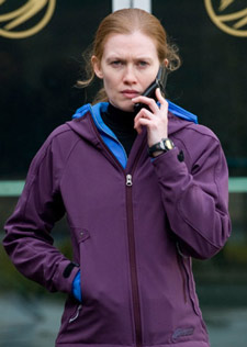 Mireille Enos as detective Sarah Linden in AMC’s The Killing