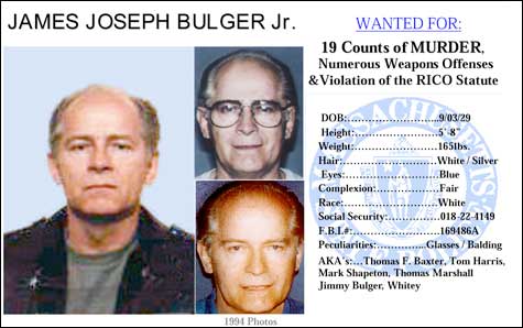 Whitey Bulger’s Wanted Poster
