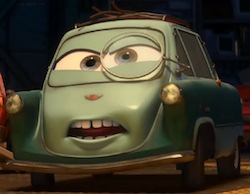 The villainous Professor Z from Cars 2/ Disney Pixar