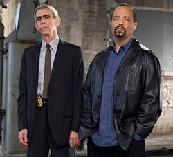 Detectives Munch and Fin from Law and Order: Special Victims Unit