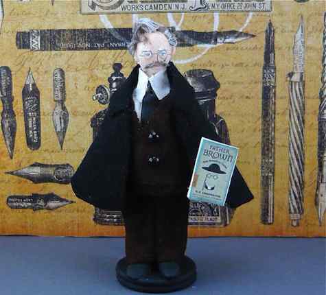 G.K. Chesterton doll by Uneek Doll Designs