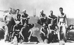 JFK with other crewmen aboard USS PT-109