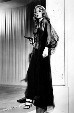 Peggie Castle, classic femme fatale of the noir film