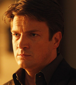 The ruggedly handsome Nathan Fillian as Castle