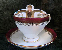 Sherlock Holmes in Hot Water teacup