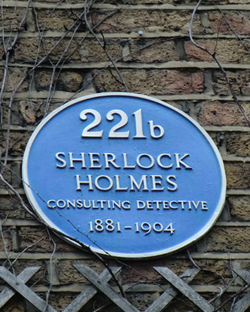 It’s where Sherlock lived! Squee!