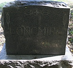 Longmire Family Headstone