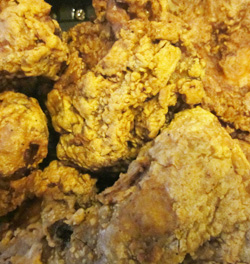 How much fried chicken could you eat for your last meal?
