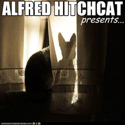 Alfred Hitchcat from LOLCats