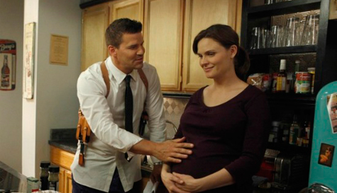Booth and Brennan in the Kitchen
