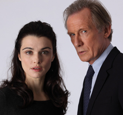 Bill Nighy and Rachel Weisz in Page Eight
