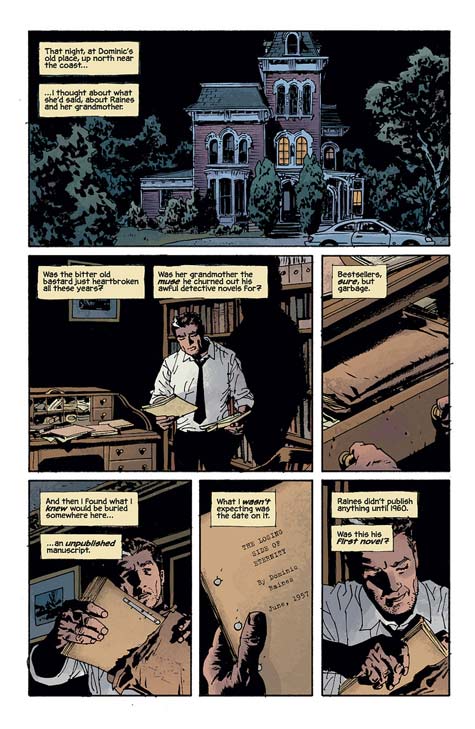 Preview from the prologue of Fatale #1 by Ed Brubaker and Sean Phillips