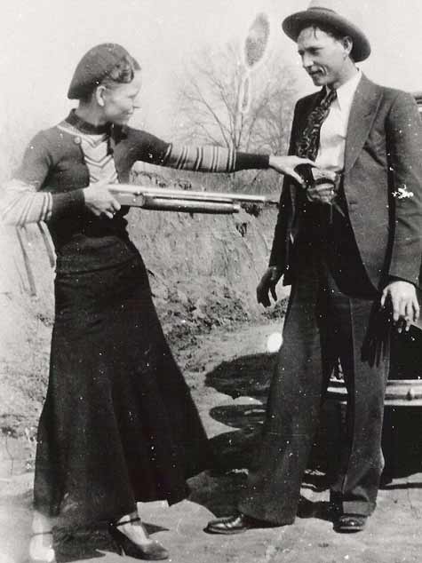 Bonnie and Clyde at leisure/ BBC
