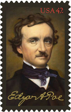 Poe stamp