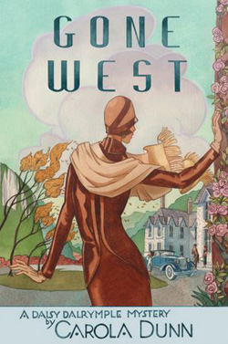 Gone West, a Daisy Dalrymple mystery by Carola Dunn