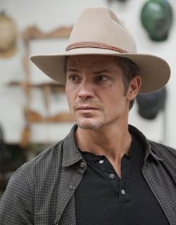 Raylan Givens (Timothy Olyphant) in Justified