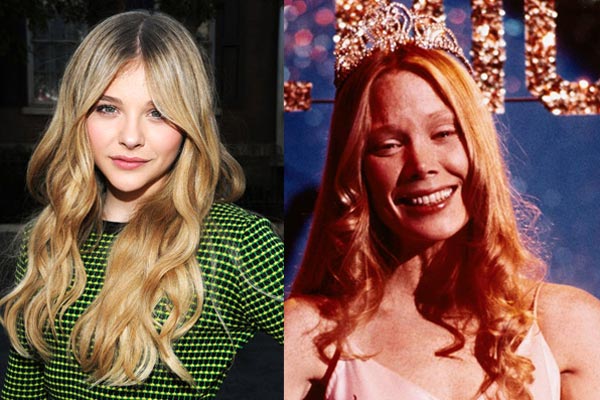 Chloe Moretz (left) has signed on for the famous role in the remake of 1976’s Carrie