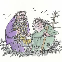 Illustration from Roald Dahl’s The Twits