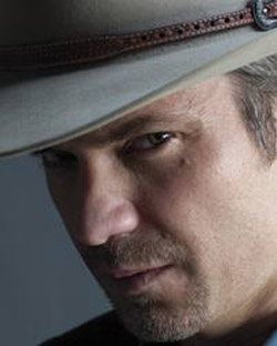 Raylan Givins, aka Timothy Olyphant in Justified