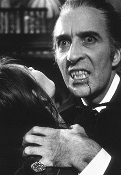 Christopher Lee in The Horror of Dracula