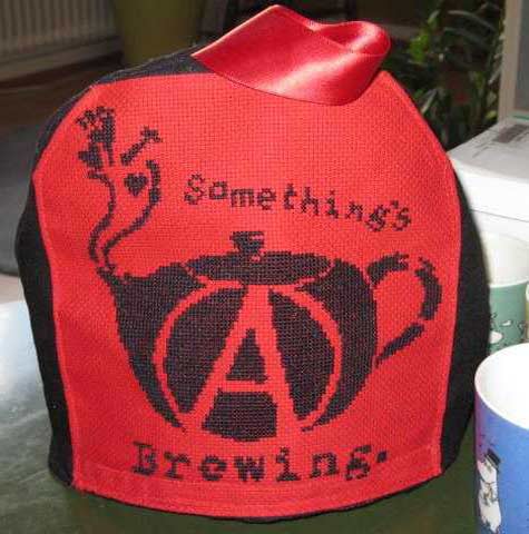 The Anarchist’s Cookbook as a Tea Cozy