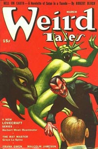 Weird Tales Magazine, The original primer on all things zombie