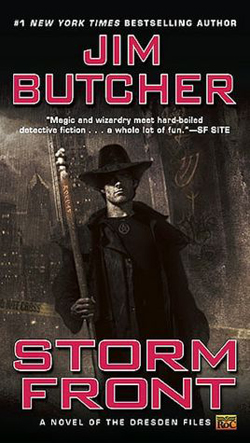 Storm Front, a Harry Dresden novel, by Jim Butcher