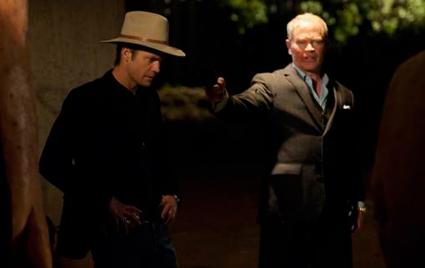 Timothy Olyphant and Neal McDonough on Justified