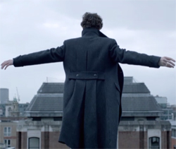Sherlock and The Reichenbach Fall Benedict Cumberbatch