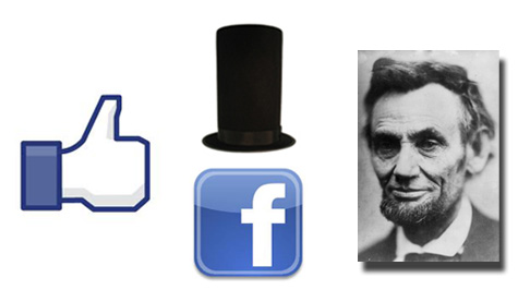Abe Lincoln pioneered Social Media in 1845, devising a system Like Facebook! By Crime HQ.