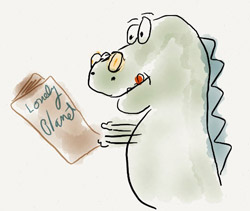 Godzilla with a planner