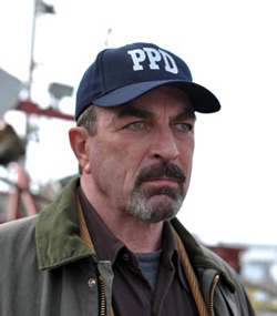 Tom Selleck as Jesse Stone, police chief of Paradise, Massachusetts