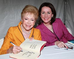 Mary Higgins Clark and Carol Higgins Clark, both plunged into the world of mystery—and one of them was a favorite for the moms!