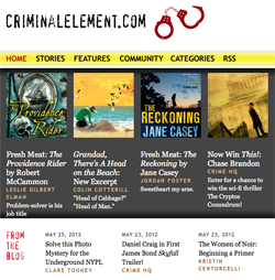 The Criminal Element Front Page