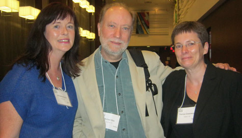l to r: Jill Edmondson, Michael Blair, and Therese Greenwood