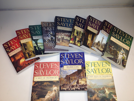 You could win all these great books from Steven Saylor