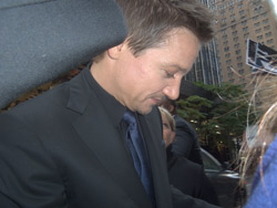 My shoulder and Jeremy Renner are in the same frame. Photo courtesy of Dawn Buscemi.