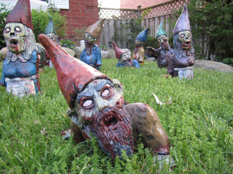 Beware the zombies in your own backyard...