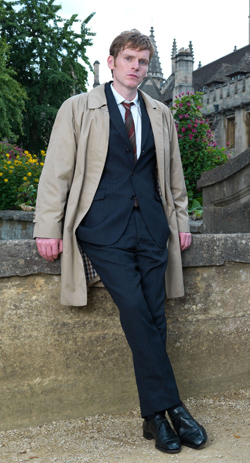 Shaun Evans as Inspector Morse in Endeavour