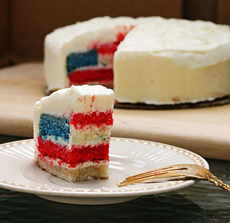 Flag Cake by Elissa of 17 and baking
