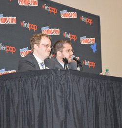 Attorneys James Daily (left) and Ryan Davidson are the authors of The Law of Superheroes.