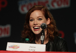 Actress Jane Levy at panel for the Evil Dead